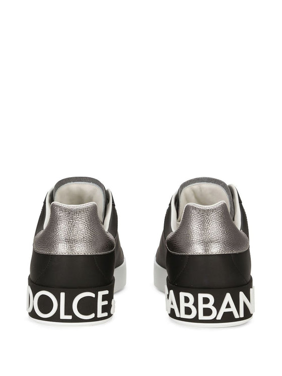 Dolce & Gabbana logo-patch low-top sneakers