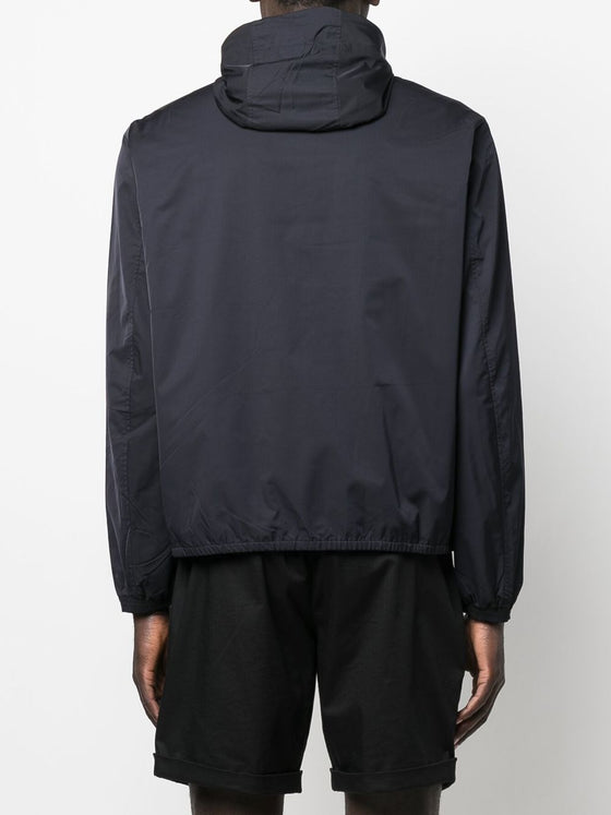 Emporio Armani water-repellent hooded jacket