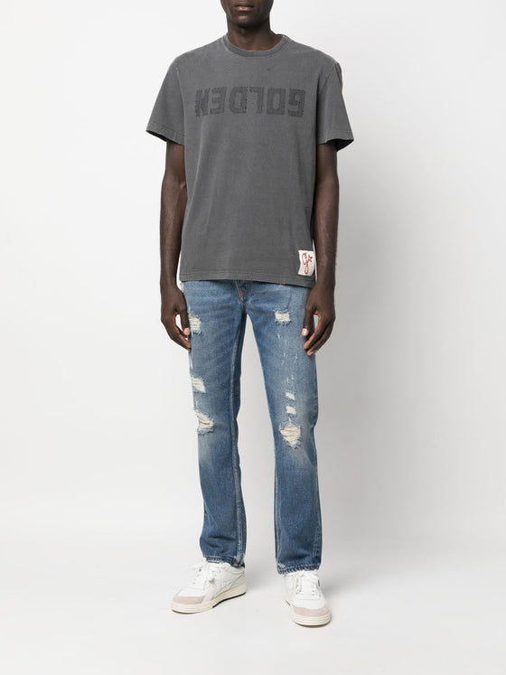 Golden Goose T-shirts and Polos Grey