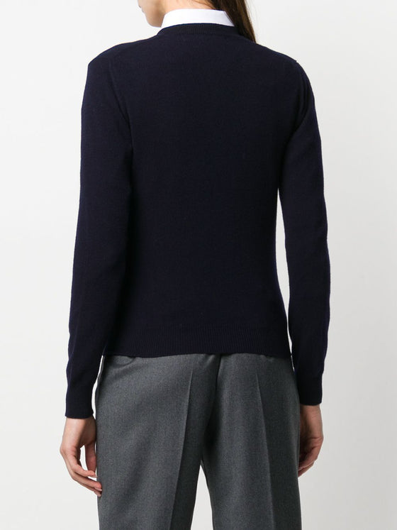 Comme des Garcons Sweaters Blue