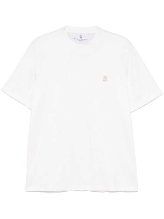 Brunello Cucinelli T-shirts and Polos White