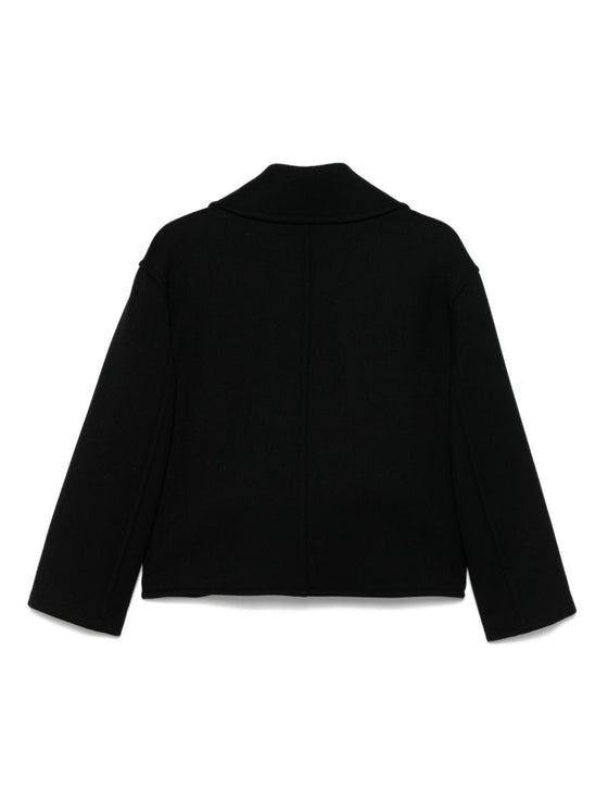 Emporio Armani Coats Black