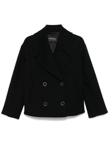  Emporio Armani Coats Black