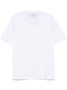  Brunello Cucinelli T-shirts and Polos White