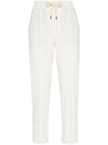 Brunello Cucinelli Trousers White