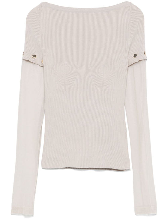 SPORTMAX PRE Sweaters Dove Grey