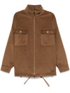 Emporio Armani Coats Brown