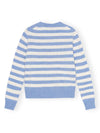 GANNI Sweaters Clear Blue