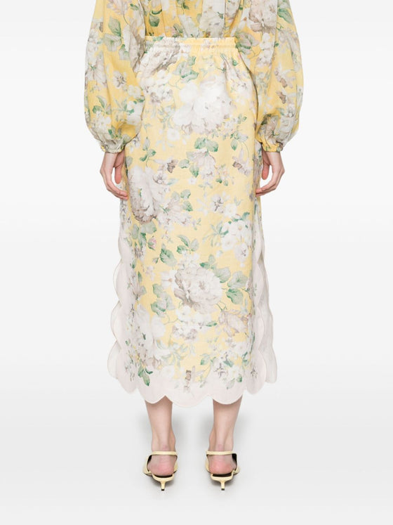 Zimmermann Skirts Yellow