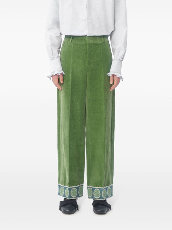 Valentino Trousers Green