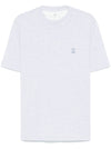 Brunello Cucinelli T-shirts and Polos Light Grey