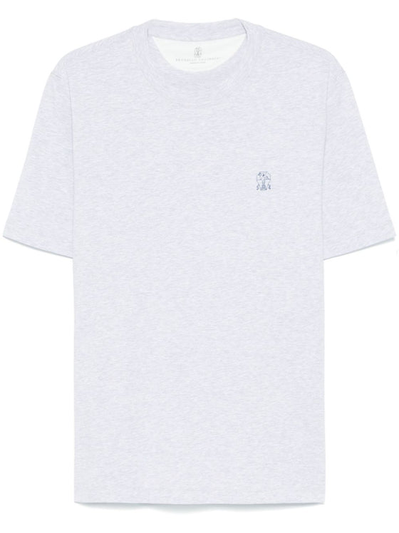 Brunello Cucinelli T-shirts and Polos Light Grey