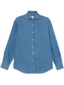  Brunello Cucinelli Shirts Blue