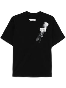  MM6 Maison Margiela T-shirts and Polos Black