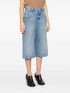 Stella McCartney cotton denim bermuda shorts