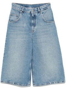  Stella McCartney cotton denim bermuda shorts