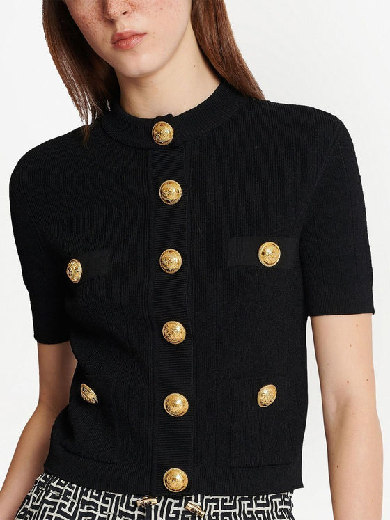 Balmain Sweaters Black