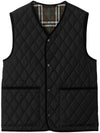 Burberry Nylon quilted sleeveless jacket