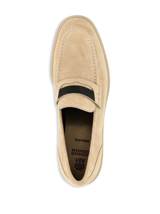 Brunello Cucinelli Flat shoes Beige