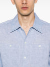 Brunello Cucinelli Shirts Clear Blue