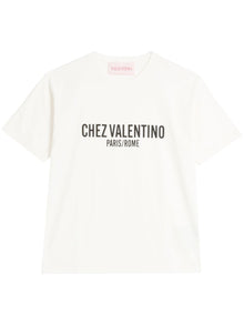  Valentino Chez Valentino-Print T-shirt