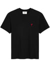 Ami Paris T-shirts and Polos Black