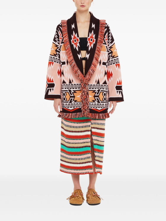 Alanui Geometric Roots cardigan