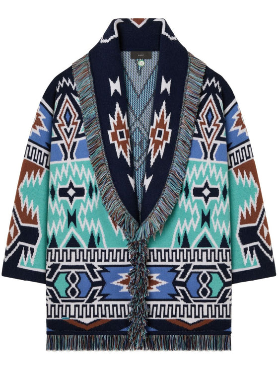 Alanui Geometric Roots cardigan