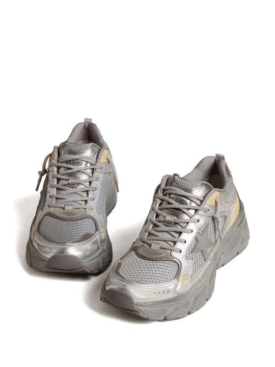 Golden Goose Sneakers Silver