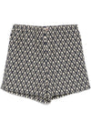 Valentino Geometric Print Shorts