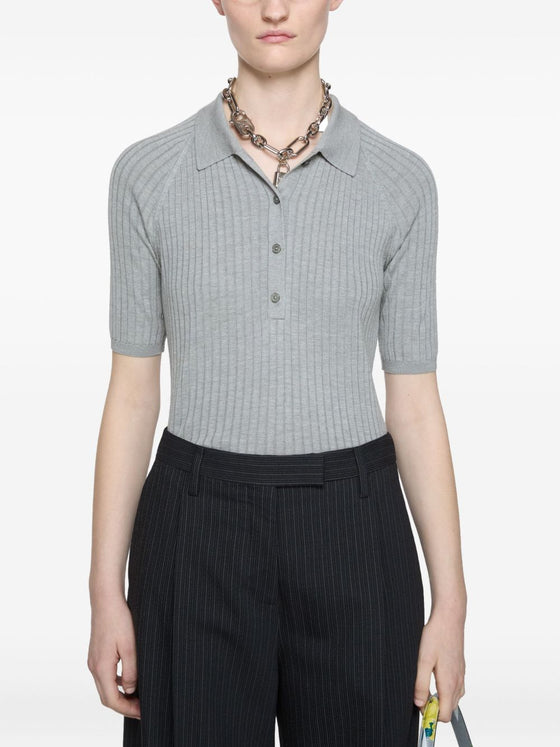 Acne Studios polo silk T-shirt