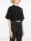 Adidas By Stella McCartney Planet Sport Cropped T-Shirt