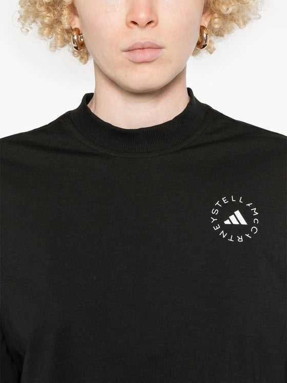 Adidas By Stella McCartney Planet Sport Cropped T-Shirt