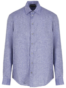  Emporio Armani Shirts Blue