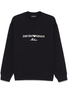  Emporio Armani Sweaters Blue