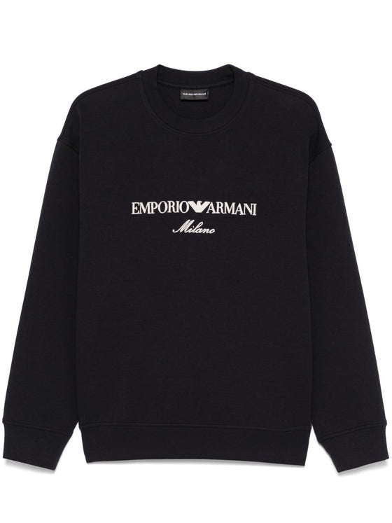 Emporio Armani Sweaters Blue