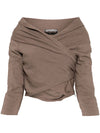 Cortana mite top brown