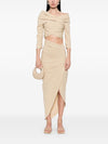 Cortana mite long skirt beige