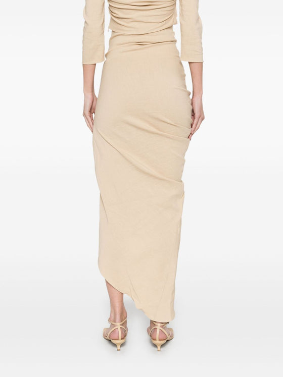 Cortana mite long skirt beige