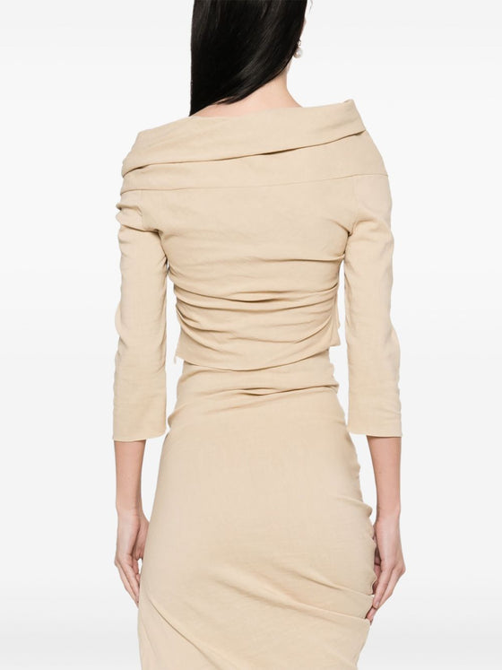 Cortana mite top beige