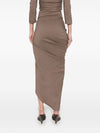 Cortana mite long skirt brown