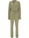 Cortana Cortana Serp Silk Jumpsuit