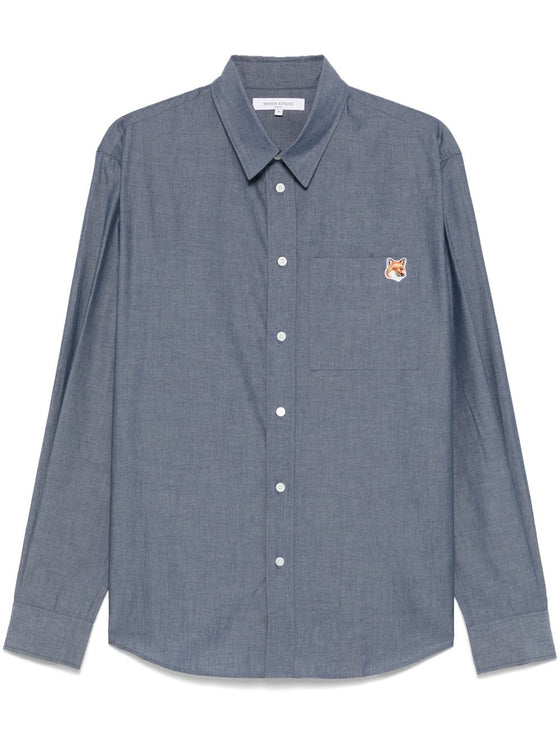 MAISON KITSUNE' Shirts Blue