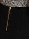 Balmain Button Embellished Knitted Skirt