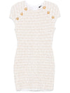 Balmain short tweed dress