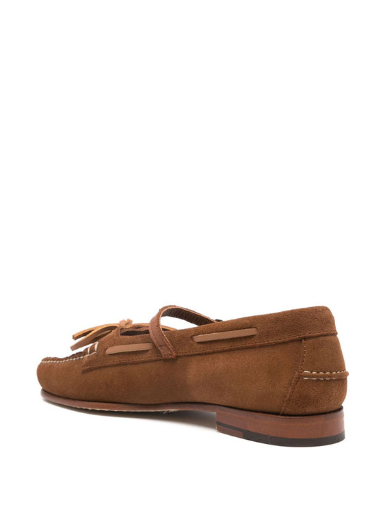 HEREU Flat shoes Leather Brown