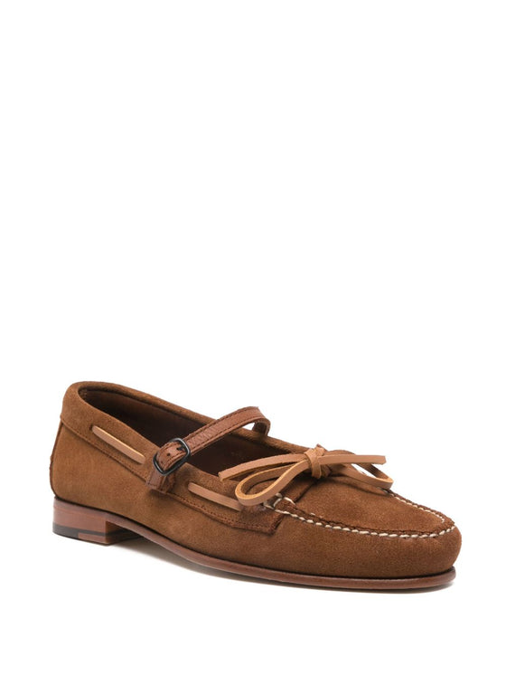 HEREU Flat shoes Leather Brown