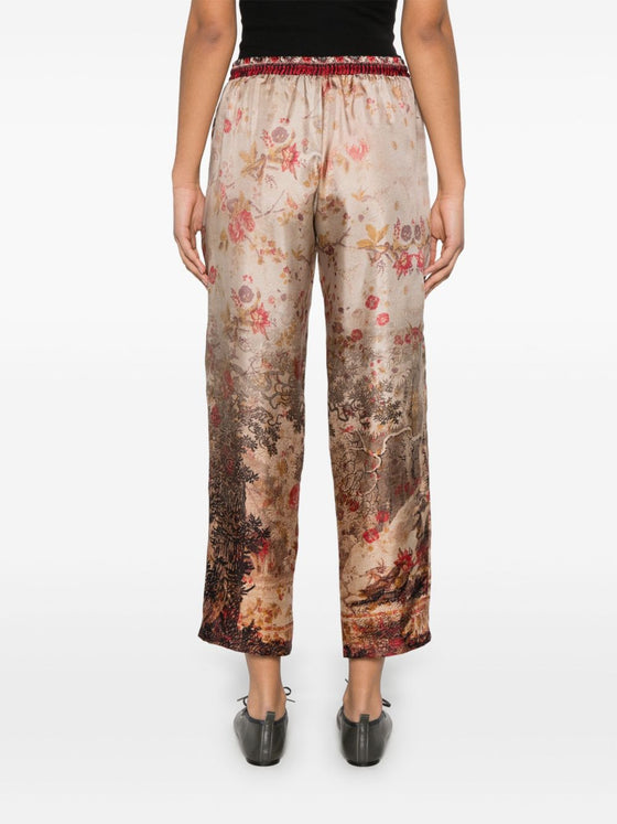 Pierre Louis Mascia ALOE Trousers Silk