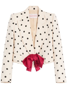  Valentino shantung blazer