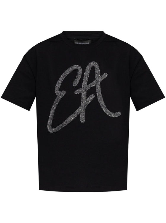 Emporio Armani T-shirts and Polos Black